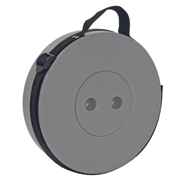 POWERTECH πτυσσόμενο καρεκλάκι HUH-0231, αντοχή έως 250kg, 25.5x45cm, γκρι