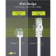 GOOBAY καλώδιο δικτύου 74357, CAT 8.1 U/FTP, slim, copper, 2000MHz, 0.15m, λευκό GOOBAY καλώδιο δικτύου 74357, CAT 8.1 U/FTP, slim, copper, 2000MHz, 0.15m, λευκό