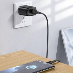 KAKUSIGA καλώδιο USB-C σε USB KSC-953, σιλικόνης, 15W, 480Mbps, 1m, λευκό