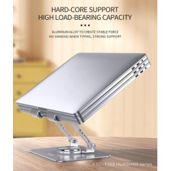 KAKUSIGA επιτραπέζια βάση tablet KSC-1163 έως 13", foldable, γκρι
