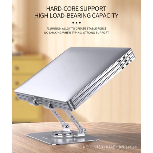 KAKUSIGA επιτραπέζια βάση tablet KSC-1163 έως 13", foldable, γκρι