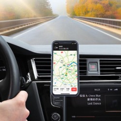 KAKUSIGA βάση smartphone αυτοκινήτου KSC-426A για αεραγωγούς, μαγνητική, μαύρη