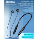 KAKUSIGA earphones KSC-1472 με μαγνήτη, Bluetooth, 10mm, 130mAh, μαύρα KAKUSIGA earphones KSC-1472 με μαγνήτη, Bluetooth, 10mm, 130mAh, μαύρα