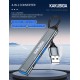 KAKUSIGA USB hub KSC-1416, 4x θυρών, USB 3.0, 5Gbps, USB σύνδεση, γκρι