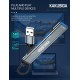 KAKUSIGA USB hub KSC-1416, 4x θυρών, USB 3.0, 5Gbps, USB σύνδεση, γκρι