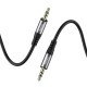 KAKUSIGA καλώδιο ήχου 3.5mm KSC-892, AUX, 1m, μαύρο