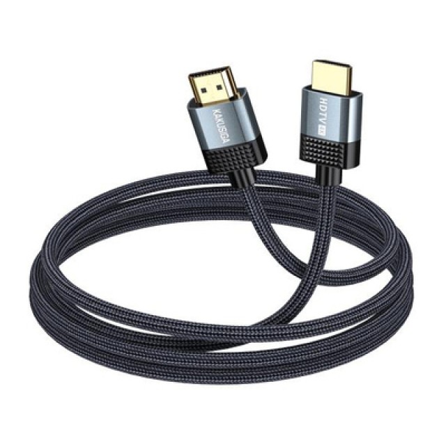 KAKUSIGA καλώδιο HDMI KSC-983, 4K/60Hz, 18Gbps, 2m, μαύρο