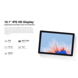 DOOGEE tablet U9, 10.1", 3/64GB, Android 13, 5060mAh, γκρι