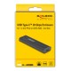 DELOCK θήκη για M.2 NVMe PCIe/SATA SSD 42031, 20Gbps, tool free, μαύρη DELOCK θήκη για M.2 NVMe PCIe/SATA SSD 42031, 20Gbps, tool free, μαύρη