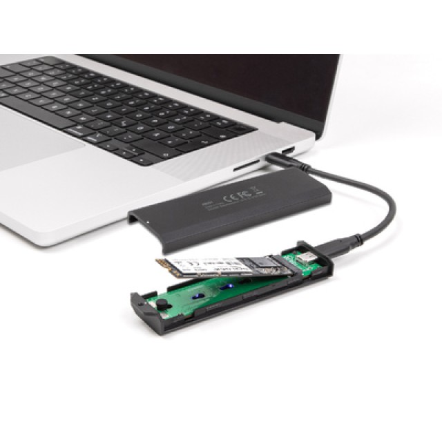 DELOCK θήκη για M.2 NVMe PCIe/SATA SSD 42031, 20Gbps, tool free, μαύρη DELOCK θήκη για M.2 NVMe PCIe/SATA SSD 42031, 20Gbps, tool free, μαύρη