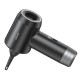 USAMS 2 σε 1 σκουπάκι χειρός & air duster ZB291, 60W, 4000mAh, μαύρο