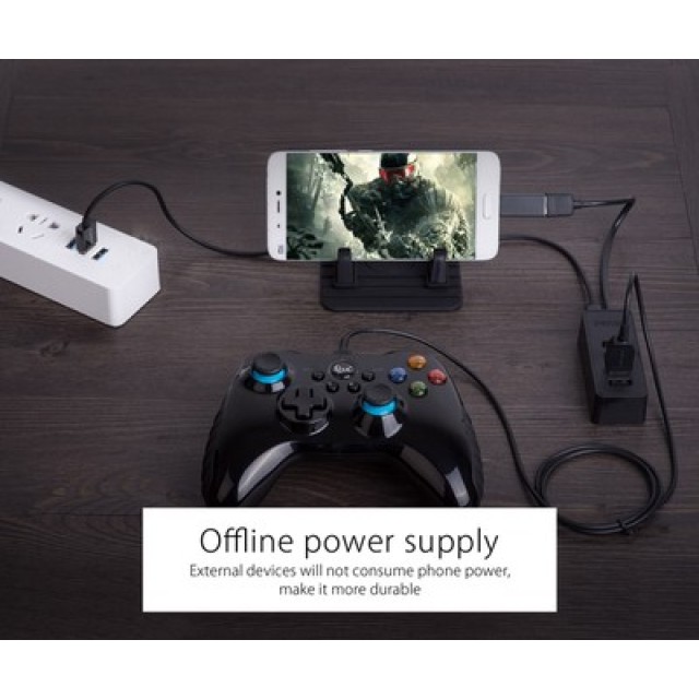 ORICO USB hub W5P-U3, 4x θυρών, USB 3.0, 5Gbps, USB σύνδεση, 1m καλώδιο, μαύρο