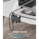 ORICO USB hub MH4PU-P με σφιγκτήρα, 4x θυρών, 5Gbps, USB σύνδεση, μαύρο ORICO USB hub MH4PU-P με σφιγκτήρα, 4x θυρών, 5Gbps, USB σύνδεση, μαύρο
