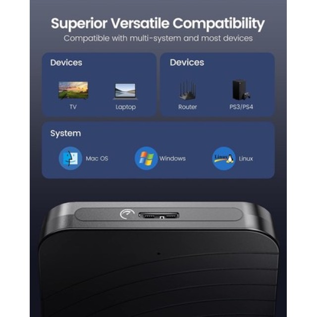 ORICO θήκη για 2.5" SATA HDD/SSD HM25U3, 5Gbps, μαύρη ORICO θήκη για 2.5" SATA HDD/SSD HM25U3, 5Gbps, μαύρη