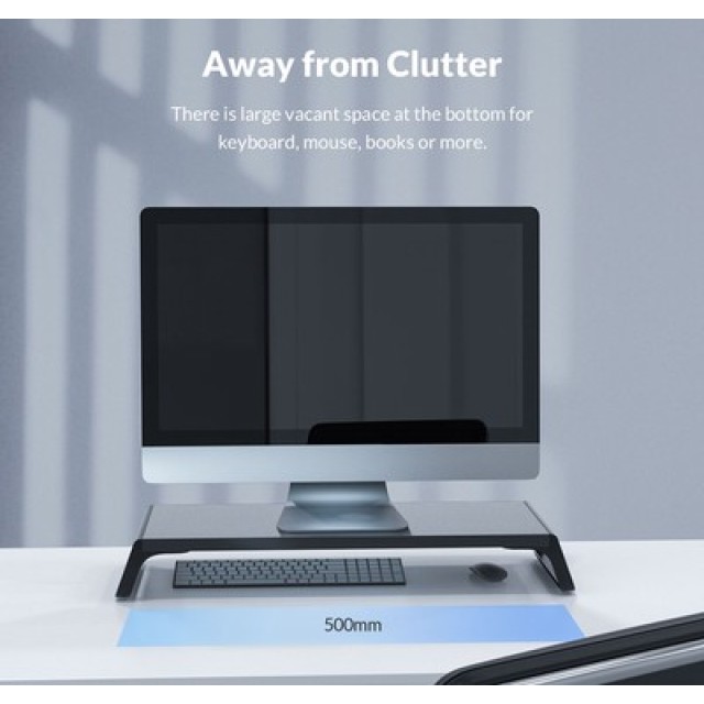 ORICO επιτραπέζια βάση οθόνης/laptop HSQ-M1, μαύρη