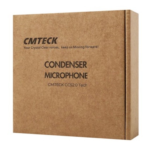 CMTECK επιτραπέζιο μικρόφωνο M001, omnidirectional, USB, μαύρο