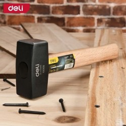 DELI βαριοπούλα DL448010 με ξύλινη λαβή, 1000gr, 270mm DELI βαριοπούλα DL448010 με ξύλινη λαβή, 1000gr, 270mm