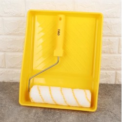 DELI σετ βαφής DL509703, ρολό/λαβή/σκάφη, ακρυλικό, 12mm, 230mm, 3τμχ