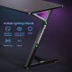 BRATECK gaming γραφείο GMD14-1 με RGB φωτισμό, 120x60x75cm, μαύρο