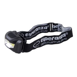 ESPERANZA φακός κεφαλής LED EOT037, 100lm, μαύρος