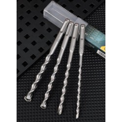 DELI σετ τρυπάνια DH-YCZ004-WD1 για τοίχο, 40Cr YG8, 6/8/10/12x160mm, SDS Plus, 4τμχ
