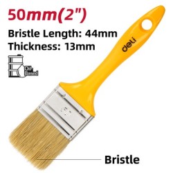 DELI πινέλο βαφής DL509135 με φυσικές τρίχες, πλαστική λαβή, 50mm