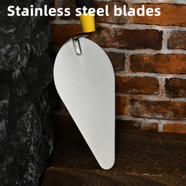 DELI μυστρί DL509216 με αντιολισθητική λαβή, ανοξείδωτο ατσάλι, 150mm