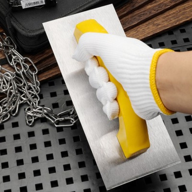 DELI σπάτουλα σοβατίσματος DL509309 με πλαστική λαβή, χάλυβας άνθρακα, 230x100mm DELI σπάτουλα σοβατίσματος DL509309 με πλαστική λαβή, χάλυβας άνθρακα, 230x100mm