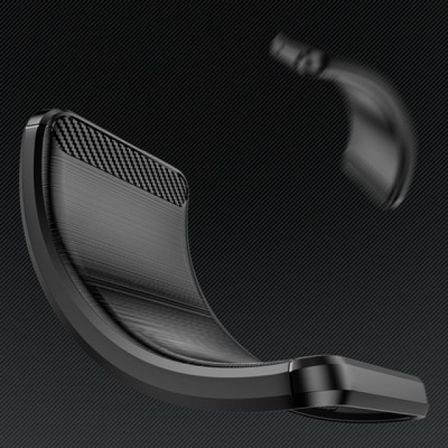 POWERTECH Θήκη Carbon MOB-2008 για Samsung S25, μαύρη