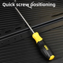 DELI κατσαβίδι σταυρωτό DL638150N με αντιολισθητική λαβή, μαγνητικό, PH3x150mm