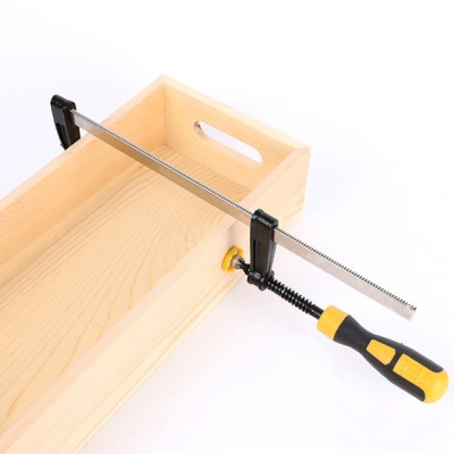 DELI σφιγκτήρας τύπου F DL110525 με μέγιστο άνοιγμα 250mm, μαύρος