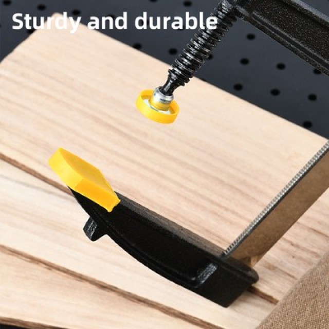 DELI σφιγκτήρας τύπου F DL111230 με μέγιστο άνοιγμα 300mm, μαύρος