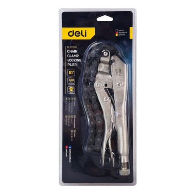DELI αλυσοκάβουρας DL20018, 10"/250mm, 450mm αλυσίδα DELI αλυσοκάβουρας DL20018, 10"/250mm, 450mm αλυσίδα