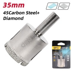 DELI ποτηροτρύπανο διαμαντέ DH-BKK350-E1 για πλακάκια/γυαλί, 35mm διάμετρος