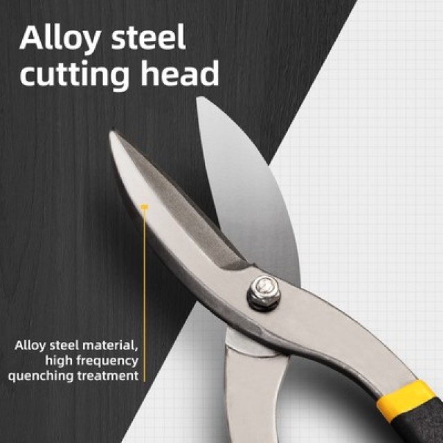 DELI ψαλίδι λαμαρίνας DL25912 με αντιολισθητικές λαβές, 300mm