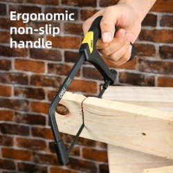 DELI πριόνι σιδήρου/ξύλου DL353106 με εργονομική λαβή, 150mm