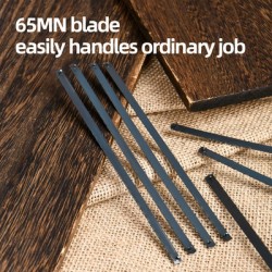 DELI σετ λάμες πριονιού σιδήρου/ξύλου DL353001, 150mm, 24 TPI, 10τμχ