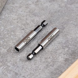 DELI σετ αντάπτορες μύτης κατσαβιδιού DL106002 για δραπανοκατσάβιδο, εξάγωνη υποδοχή, 60mm, 2τμχ