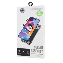 TW INCELL LCD για iPhone 14 Pro Max, camera-sensor ring, earmesh, μαύρη TW INCELL LCD για iPhone 14 Pro Max, camera-sensor ring, earmesh, μαύρη