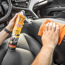 MOJE AUTO σπρέι γυαλίσματος πλαστικών αυτοκινήτου 19-009E, βανίλια, 750ml