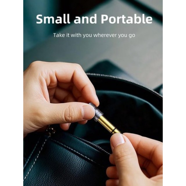 CABLETIME αντάπτορας ήχου 6.3mm σε 3.5mm CT-6M3F-AG, gold plated, γκρι