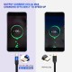 CABLETIME καλώδιο USB-C σε USB CT-C160-PU32-CMAM, 2.4A, 480Mbps, 1m, μπλε