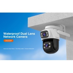 VSTARCAM smart κάμερα C622DR, dual lens, 2MP, WiFi, SD, PTZ, IP66