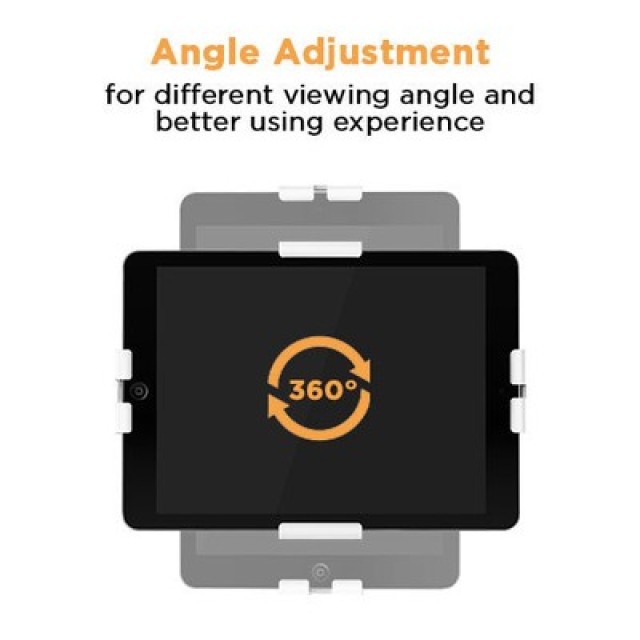 POWERTECH επιτοίχια βάση tablet PT-1447, αντικλεπτική, 7.9-11", μαύρη POWERTECH επιτοίχια βάση tablet PT-1447, αντικλεπτική, 7.9-11", μαύρη