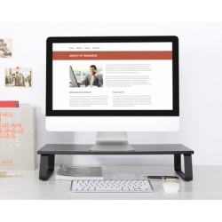 POWERTECH επιτραπέζια βάση οθόνης/laptop PT-1444, 13-32", έως 20kg, μαύρη