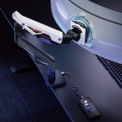 BRATECK gaming βάση γραφείου οθόνης LDT95-C012UC, 24-57", έως 30kg, heavy duty