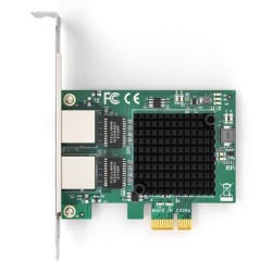 EDUP κάρτα επέκτασης δικτύου PCIe σε 2x RJ45 EP-9613, 1000Mbps EDUP κάρτα επέκτασης δικτύου PCIe σε 2x RJ45 EP-9613, 1000Mbps