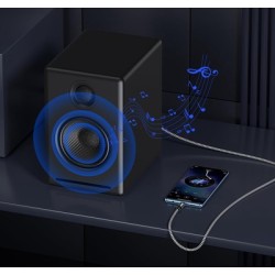 POWERTECH καλώδιο ήχου USB-C σε Toslink CAB-UC091, 1m, γκρι POWERTECH καλώδιο ήχου USB-C σε Toslink CAB-UC091, 1m, γκρι