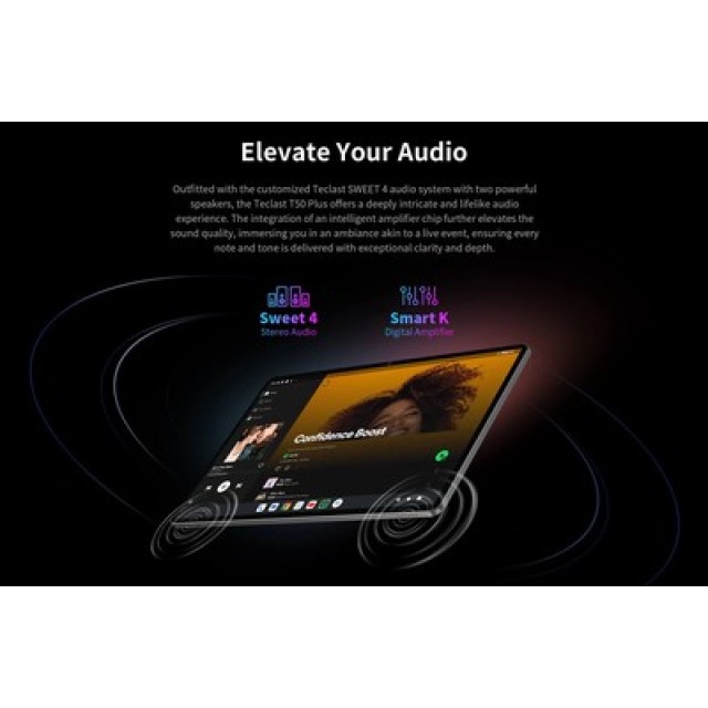 TECLAST tablet T50 Plus 2025, 11", 8/256GB, 4G, Android 15, 8000mAh, γκρι TECLAST tablet T50 Plus 2025, 11", 8/256GB, 4G, Android 15, 8000mAh, γκρι