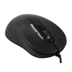 POWERTECH ενσύρματο ποντίκι PT-1467, οπτικό, έως 1600DPI, μαύρο POWERTECH ενσύρματο ποντίκι PT-1467, οπτικό, έως 1600DPI, μαύρο